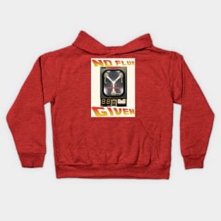 No Flux Given (Retro) Kids Hoodie